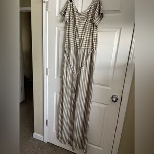Striped Jumpsuit